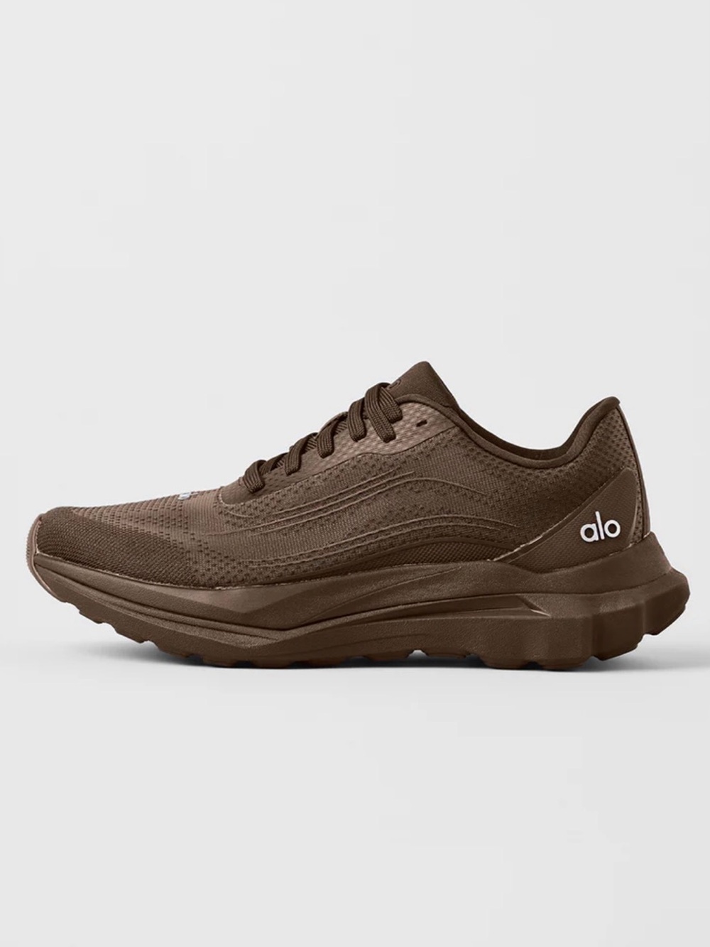 ALO Yoga Unisex Brown Lightweight Running Sneakers